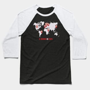 El mundo de Papel Baseball T-Shirt